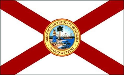 36 Florida State Flag In The United States Of America Usa Blowing