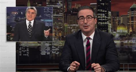 John Oliver Calls Out Jay Leno For Slut Shaming Monica Lewinsky