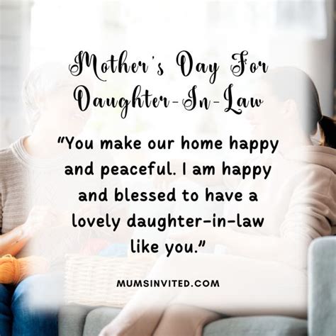 49 Mothers Day Quotes For Daughter In Law Images Mums Invited