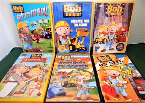 Lot Of Bob The Builder Dvd S