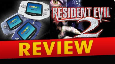 Review Br Do Resident Evil 2 De Gameboy Advance Youtube