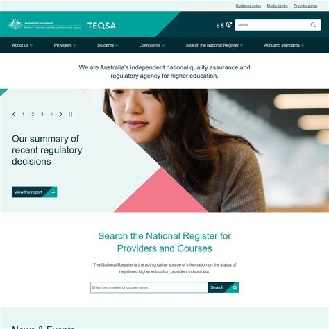 Tertiary Education Quality And Standards Agency Teqsa Govcms