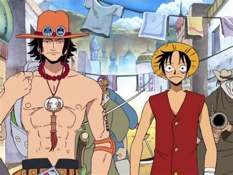 Ace And Luffy Ace And Luffy One Piece Manga One Piece