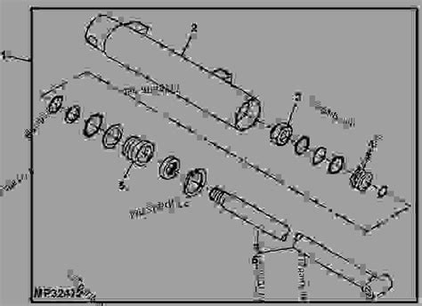 Stabilizer Cylinder Backhoe John Deere 47 Backhoe 46 47 48 375