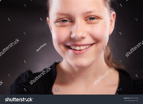 Beatiful Happy Teen Girl Laughing Stock Photo 202311058 Shutterstock