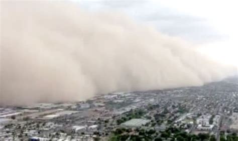 Arizona Dust Storm Shock Video Captures Moment Us City Is Enveloped By