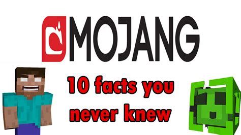 10 Things You Didnt Know About Mojang Youtube