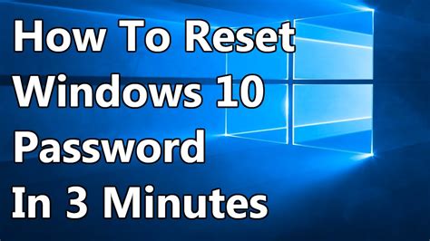 How To Reset Your Forgotten Password In Windows 10 Device Tricks