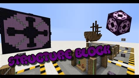 Como Utilizar El Structure Block Minecraft Youtube