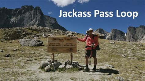 Jackass Pass Loop Wind River Range Youtube