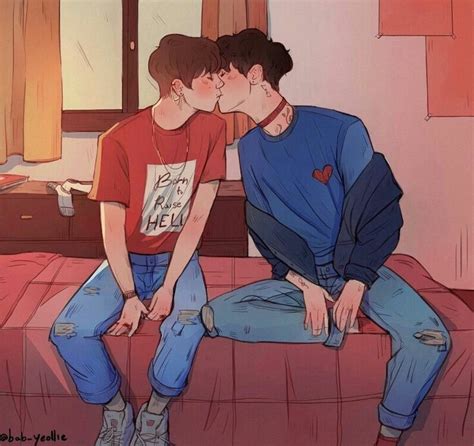 Pin By Aysian On Art Cute Gay Gay Anime Cute Gay Couples