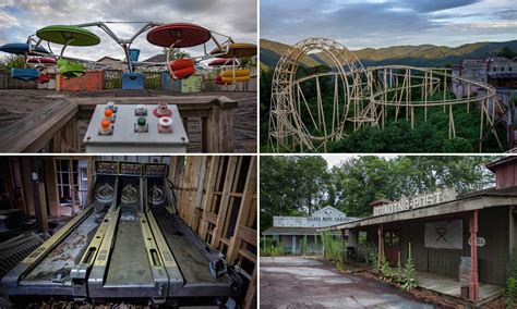Abandoned Theme Parks Before And After 17 Eerie Abandoned Amusement