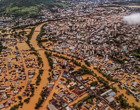Enchente Em Rio Do Sul Se Torna A Segunda Maior Da História E Mais De 18 Mil Estão Desalojados