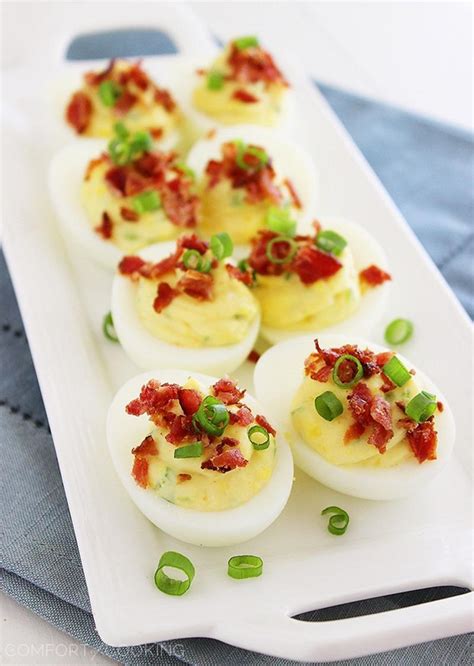 Bacon Jalape O Deviled Eggs The Comfort Of Cooking