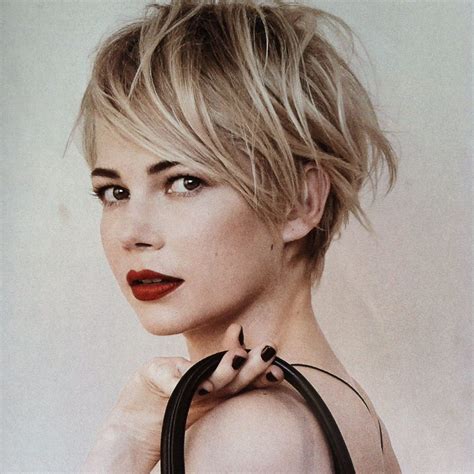 Best Michelle Williams Pixie Haircuts