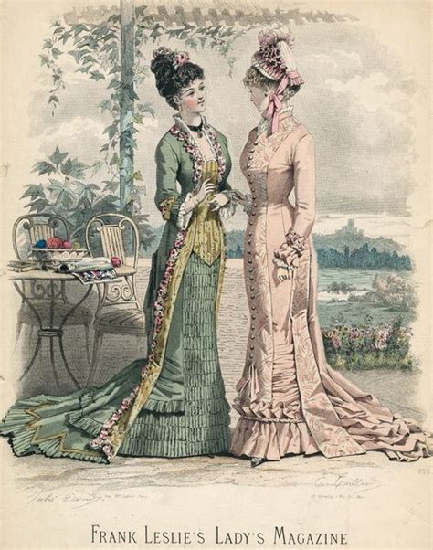 1880 Fashion Plate Fashion Illustration Vintage Fashion Plates