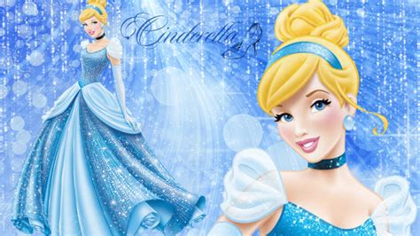Beautiful Cinderella Disney Princess Cartoon Hd Wallpaper
