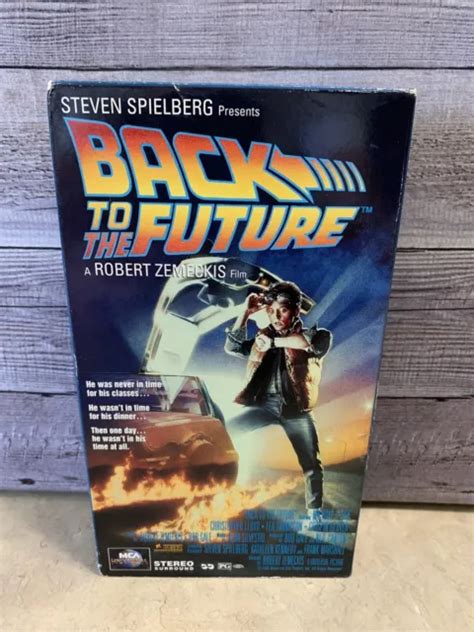 Back To The Future Vhs 1994 Michael J Fox Classic 80s Movie Film 600