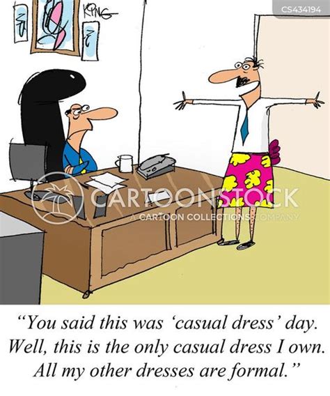 Dress Down Friday Cartoons And Comics Funny Pictures From Cartoonstock