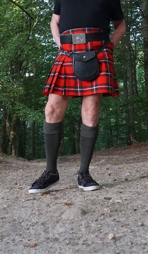 Mini Kilt Macgregor Tartan Men In Kilts Man Skirt Men Wearing Skirts