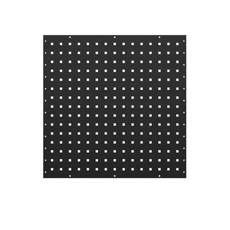 24 In H X 24 In W Steel Flange Pegboard Wall Panel Set 2 Pack