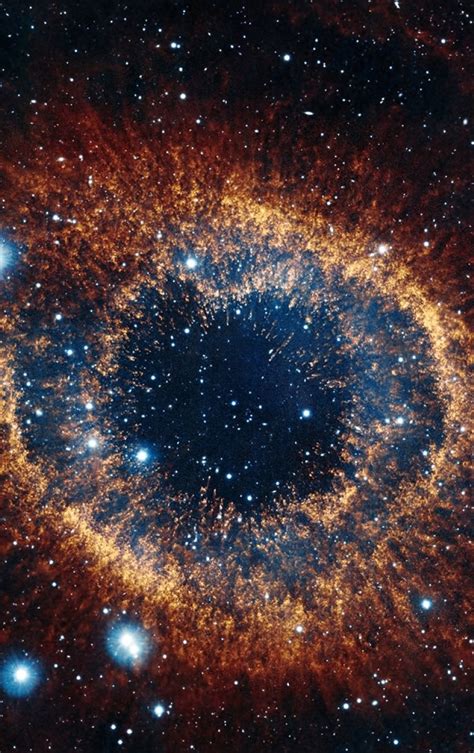 Helix Nebula Space Stars Full Hd Wallpaper