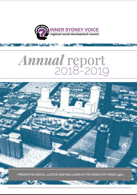 Annual Reports Inner Sydney Voice