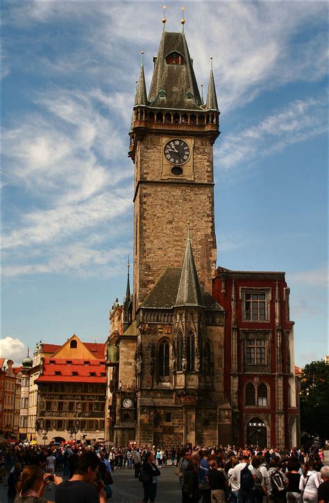 Old Town Hall Prague The Tower Of The Old Town Hall In Pr Flickr