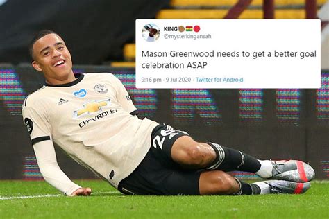 Man Utd Fans Beg Mason Greenwood To Get A Better Goal Celebration After