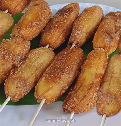 Banana Cue Recipe Pinoy Banana Q Yummy Food Ph