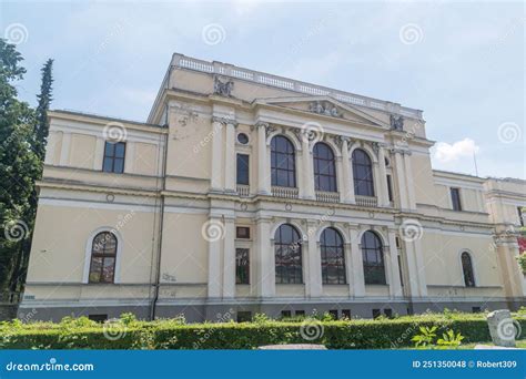 Part Of National Museum Of Bosnia And Herzegovina Located In Central