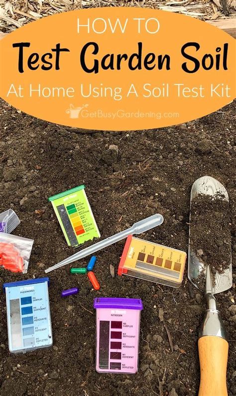 A garden is only as good as the soil it's growing in. How To Use A Soil Test Kit (Garden Soil Testing At Home ...