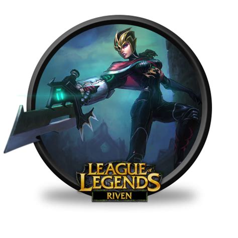 League Of Legends Riven Crimson Elite Icon Png Clipart Image