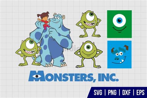 Monsters Inc SVG Cut File Gravectory