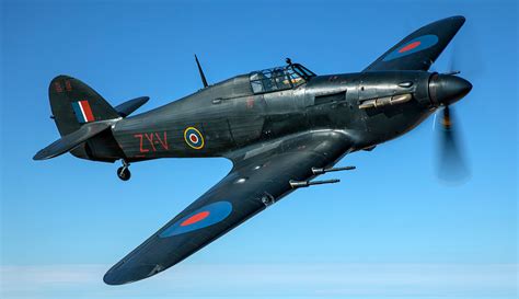 Night Fighter Hurricane Mk Iic Be634 Raf Memorial Flight Club