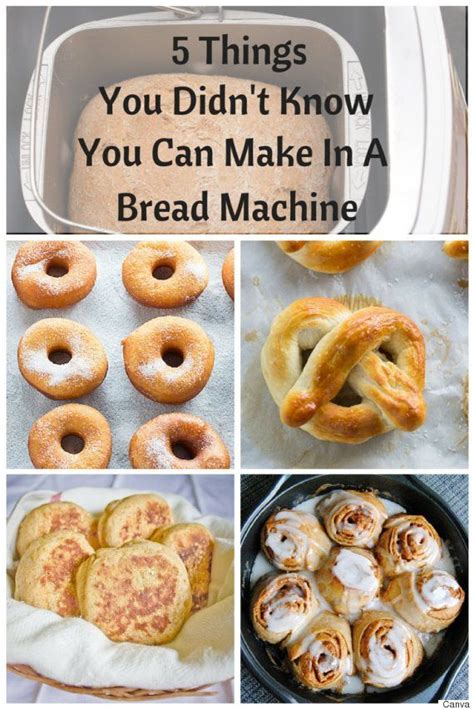 Understand that your favorite yeast bread recipes, when baked in a bread machine, will often be drier and less tender than the original. Bread Machine Recipes That Will Change The Way You Use ...