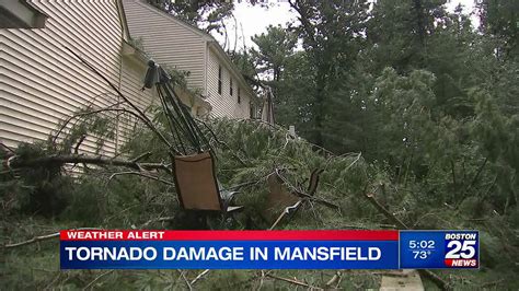 Tornado Touched Down In Mansfield North Attleboro Nws Says Boston