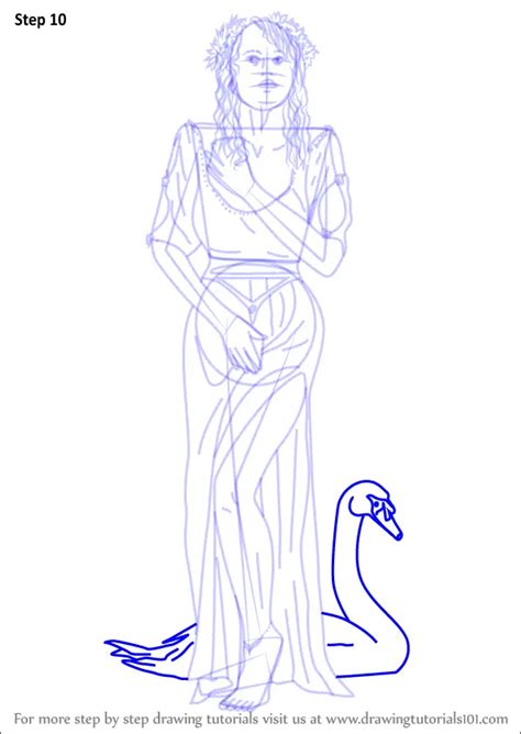 How To Draw Aphrodite Goddess Of Love Step By Step