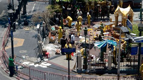 Bangkok Shrine Explosion Kills 22 Including Tourists