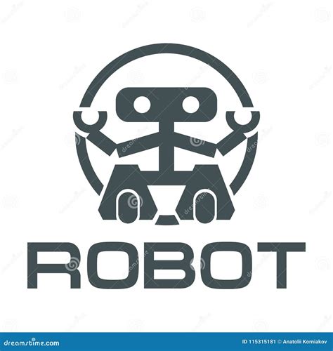 Robotics Logo Robotics Industrial Robot Robotic Arm Automaton