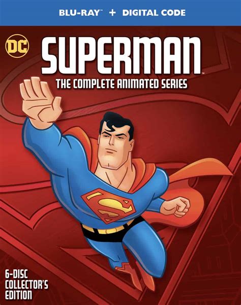 Superman The Complete Animated Series 25th Anniversary Blu Ray Release