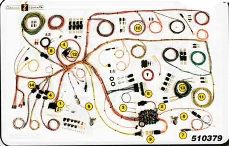 1960 64 Ford Falcon 1960 65 Mercury Comet Classic Update Wiring Harness