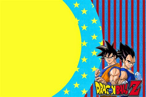 Sometime in 2001 they got the dragonball licence and just started making crap. Dragon Ball Z: Free Printable Invitations. - Oh My Fiesta! in english
