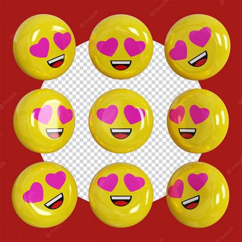 Premium Psd 3d Face Emoji Illustration