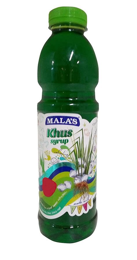 Malas Khus Syrup 750ml Bottle Grocery And Gourmet Foods