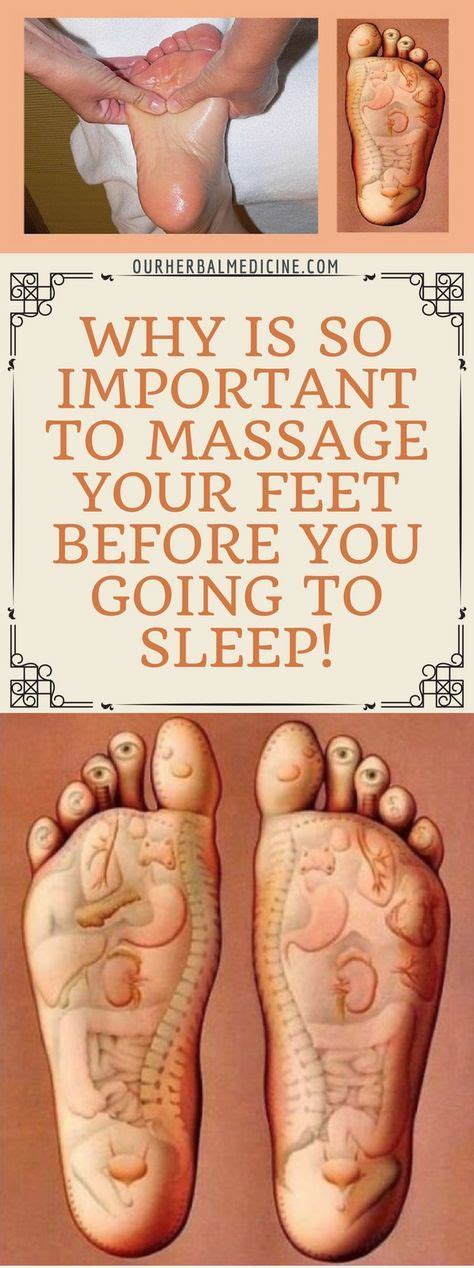Why Is So Important To Massage Your Feet Before You Going To Sleep Santé Santé Bien être