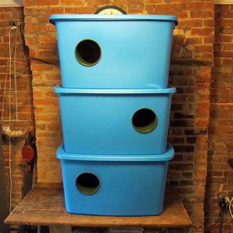Winter Feral Cat Shelter Build Instructions Bushwick Street Cats Uses Flower Pot For A Safe