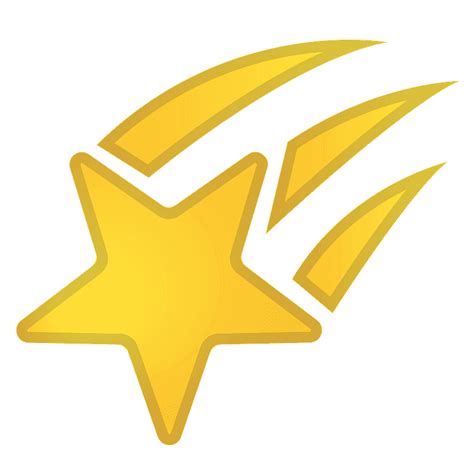 Shooting Star Emoji Shooting Star Emoji Meaning With Pictures From A