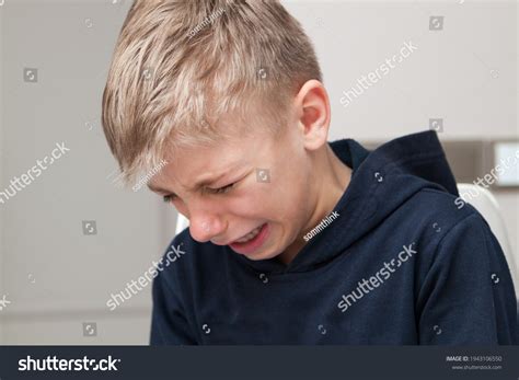 Sad Hurt Little Boy Crying His Stock Photo 1943106550 Shutterstock