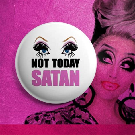 Boton Not Today Satan Bianca Dell Rio Elo7 Produtos Especiais